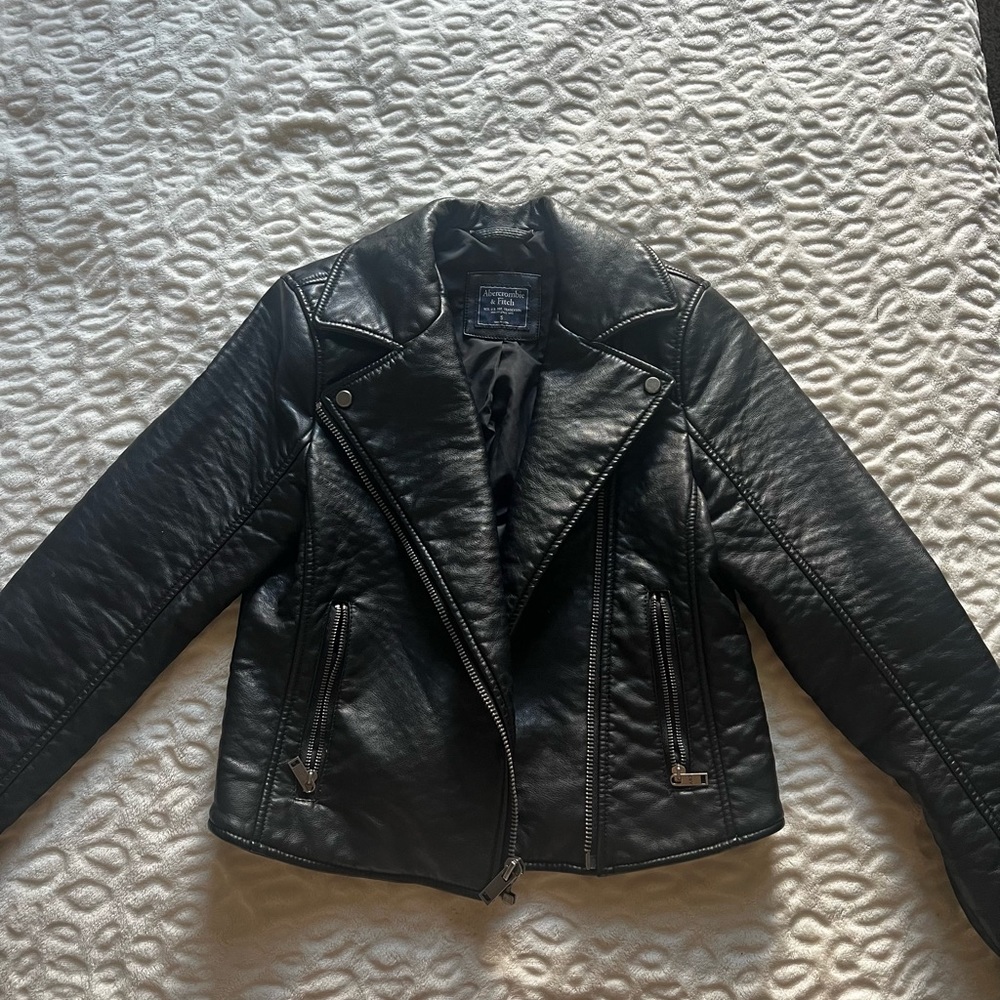 Abercrombie and Fitch Leather Jacket